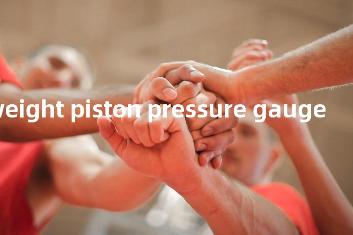 deadweight piston pressure gauge单词图解，单词释义场景配图