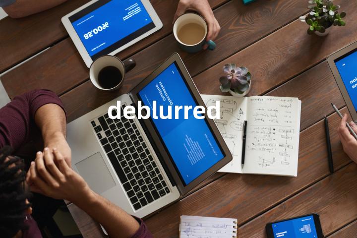 deblurred单词图解，单词释义场景配图