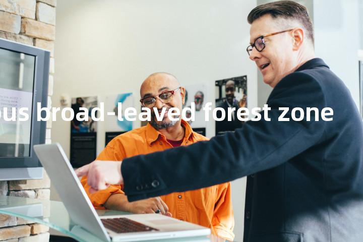 deciduous broad-leaved forest zone单词图解，单词释义场景配图
