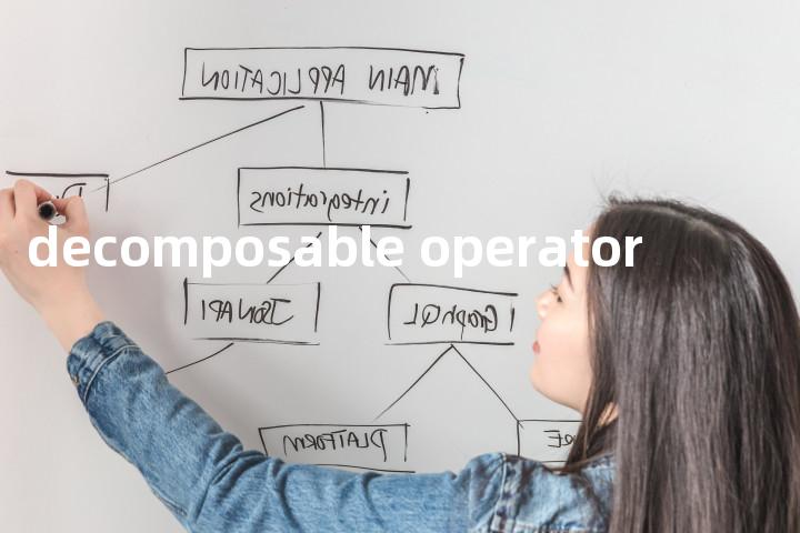 decomposable operator单词图解，单词释义场景配图