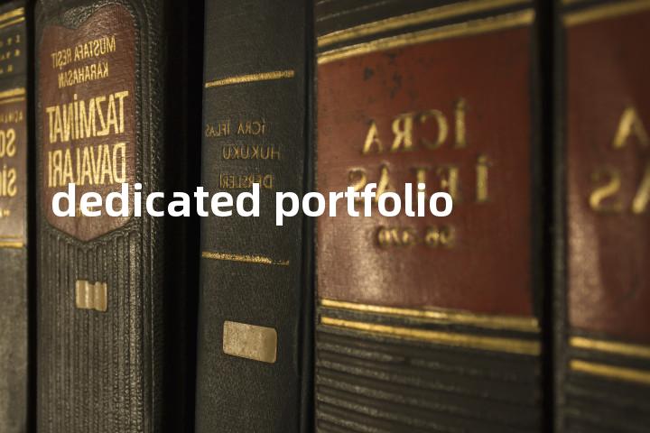 dedicated portfolio单词图解，单词释义场景配图