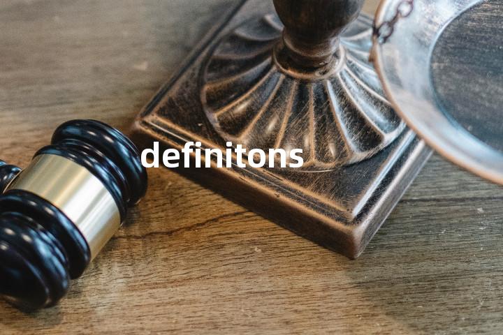 definitons单词图解，单词释义场景配图
