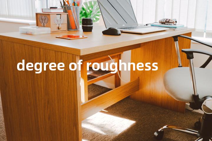 degree of roughness单词图解，单词释义场景配图