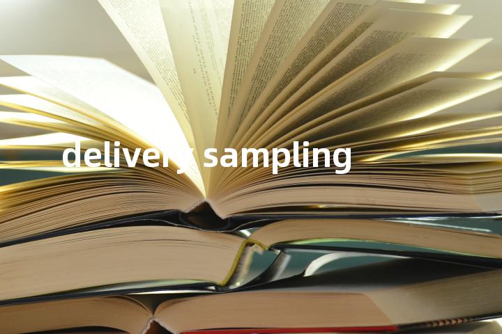 delivery sampling单词图解，单词释义场景配图