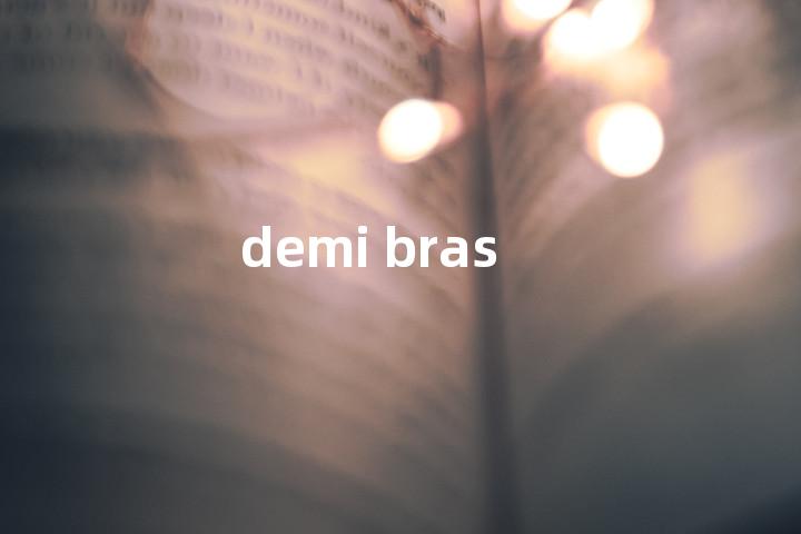 demi bras单词图解，单词释义场景配图