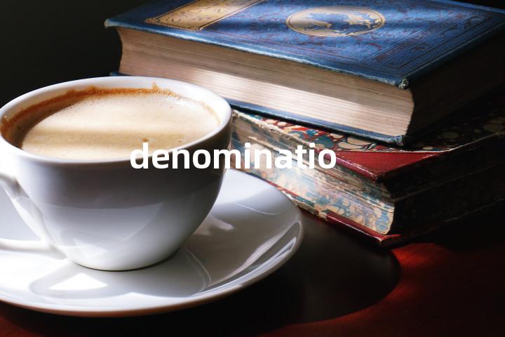 denomination