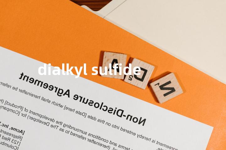dialkyl sulfide单词图解，单词释义场景配图