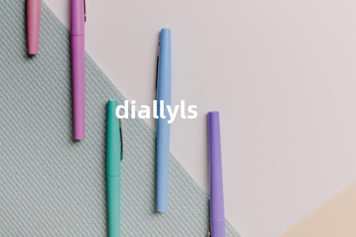 diallyls单词图解，单词释义场景配图