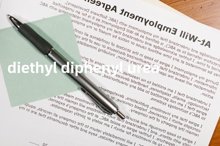 diethyl diphenyl urea单词图解，单词释义场景配图