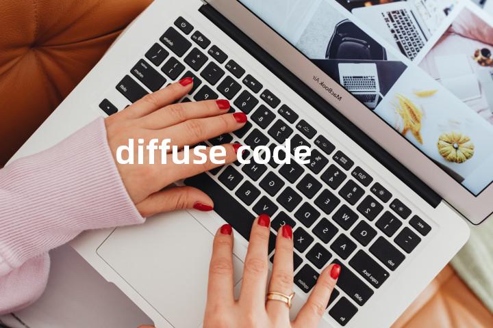 diffuse code单词图解，单词释义场景配图