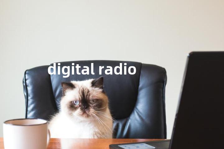 digital radio单词图解，单词释义场景配图