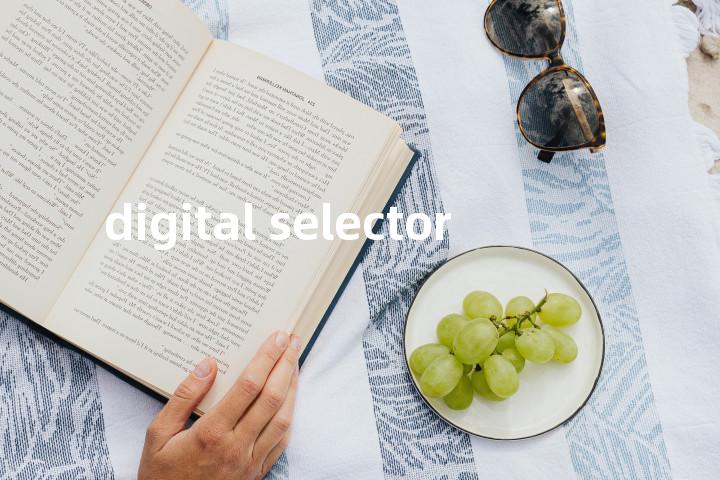 digital selector单词图解，单词释义场景配图