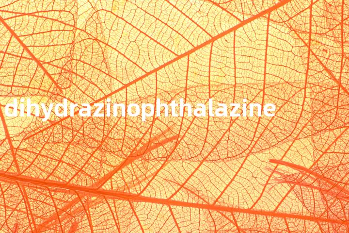 dihydrazinophthalazine单词图解，单词释义场景配图