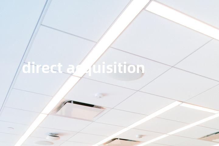 direct acquisition单词图解，单词释义场景配图