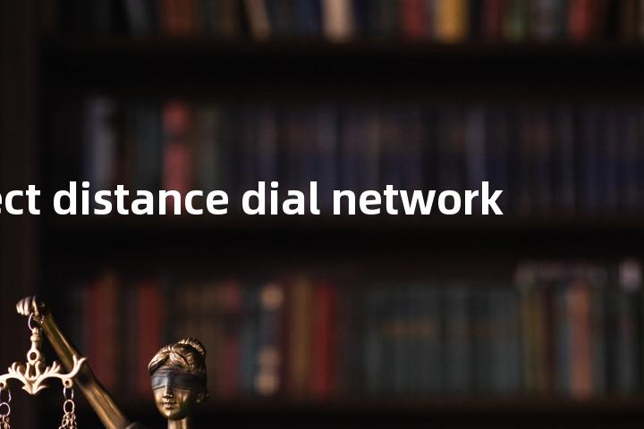direct distance dial network单词图解，单词释义场景配图
