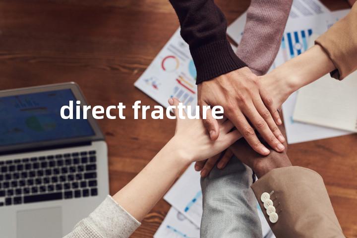 direct fracture单词图解，单词释义场景配图