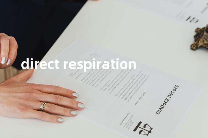 direct respiration单词图解，单词释义场景配图