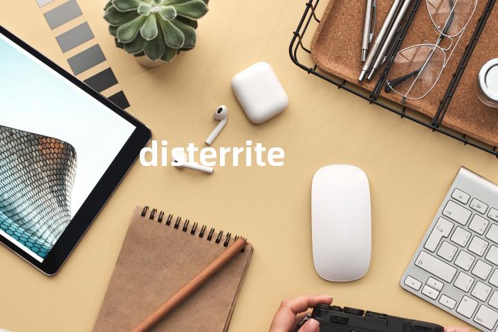 disterrite单词图解，单词释义场景配图