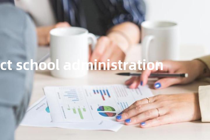district school administration单词图解，单词释义场景配图