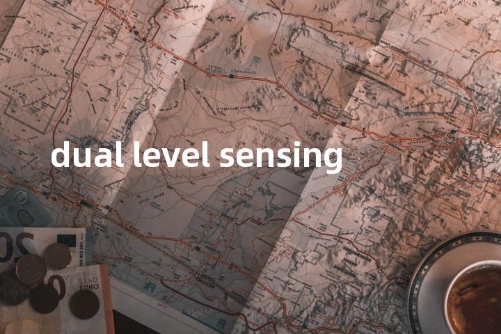 dual level sensing单词图解，单词释义场景配图