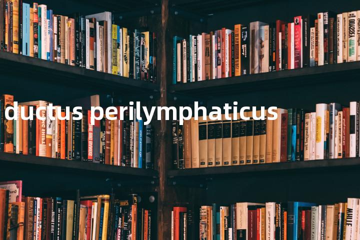 ductus perilymphaticus单词图解，单词释义场景配图