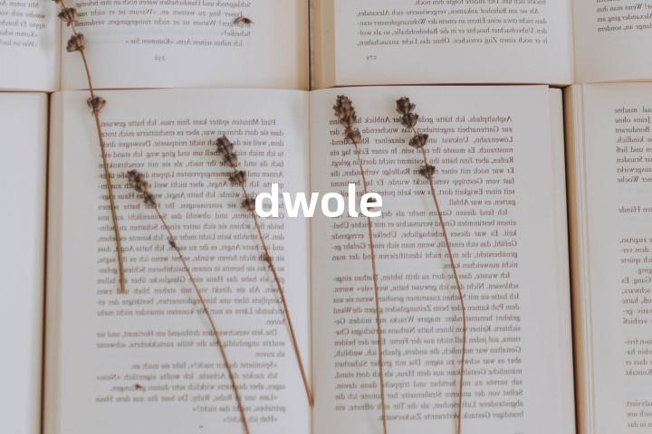 dwole单词图解，单词释义场景配图