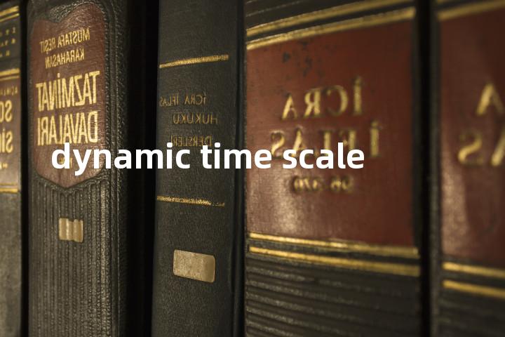 dynamic time scale单词图解，单词释义场景配图
