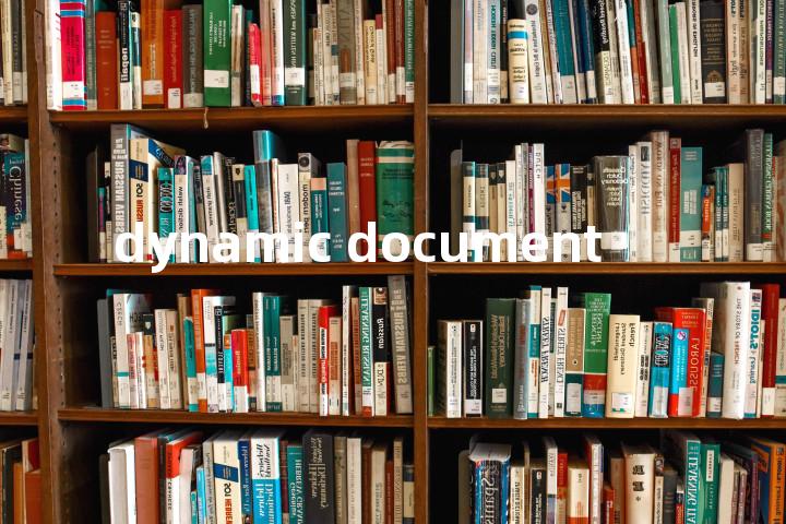 dynamic document单词图解，单词释义场景配图