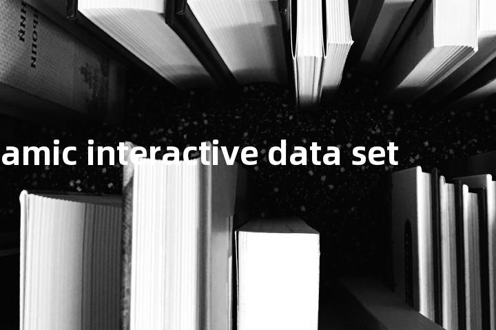 dynamic interactive data set单词图解，单词释义场景配图