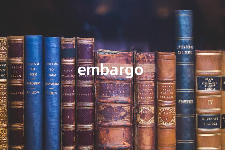 embargo