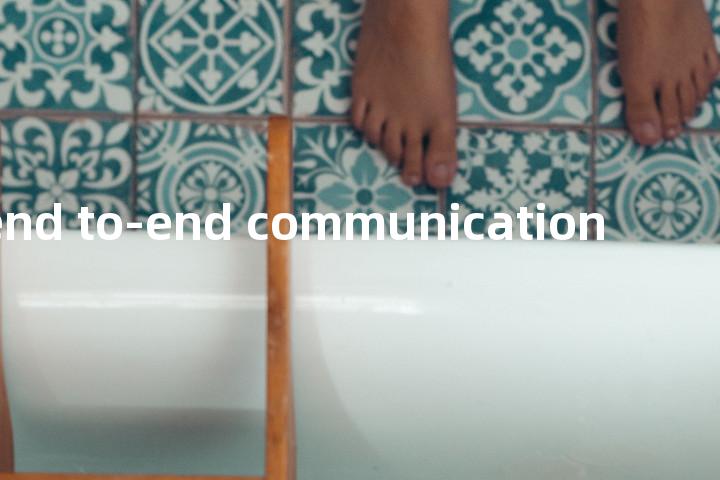 end to-end communication单词图解，单词释义场景配图