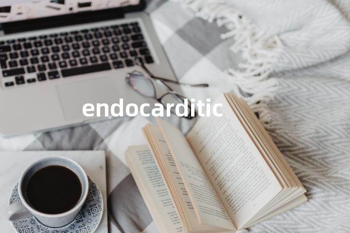 endocarditic单词图解，单词释义场景配图