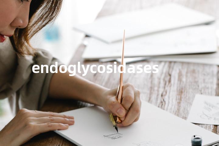 endoglycosidases单词图解，单词释义场景配图