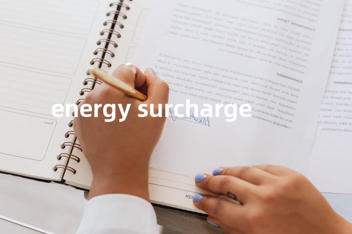 energy surcharge单词图解，单词释义场景配图