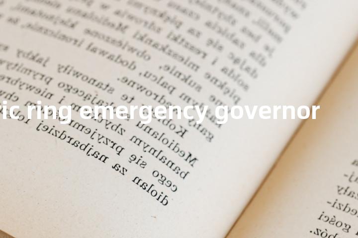 eccentric ring emergency governor单词图解，单词释义场景配图