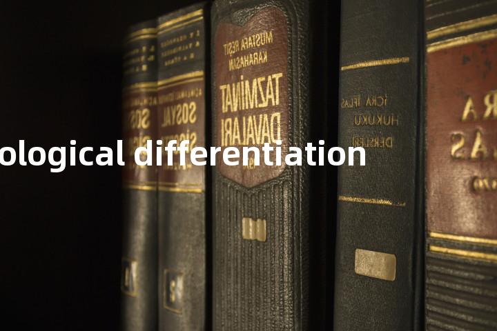 ecological differentiation单词图解，单词释义场景配图