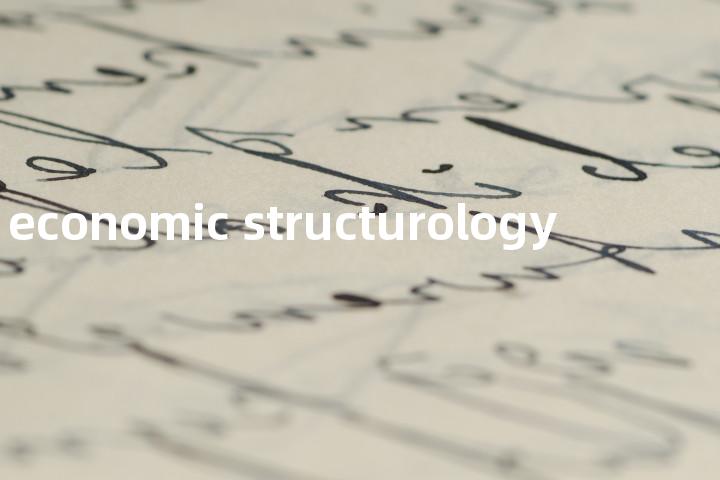 economic structurology单词图解，单词释义场景配图