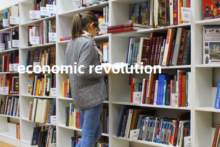 economic revolution单词图解，单词释义场景配图