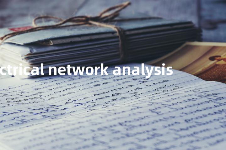 electrical network analysis单词图解，单词释义场景配图