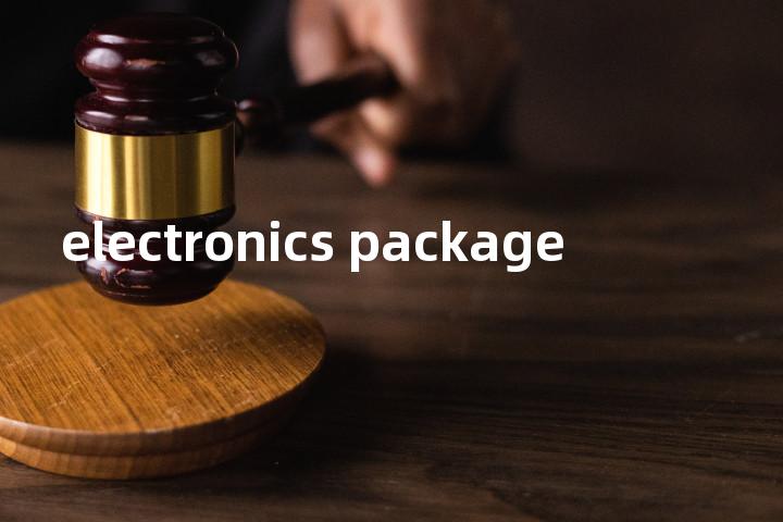 electronics package单词图解，单词释义场景配图