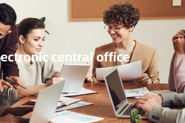 electronic central office单词图解，单词释义场景配图