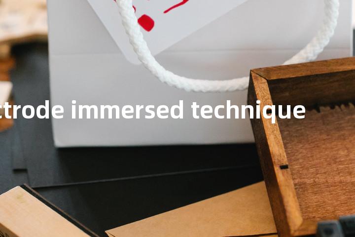 electrode immersed technique单词图解，单词释义场景配图