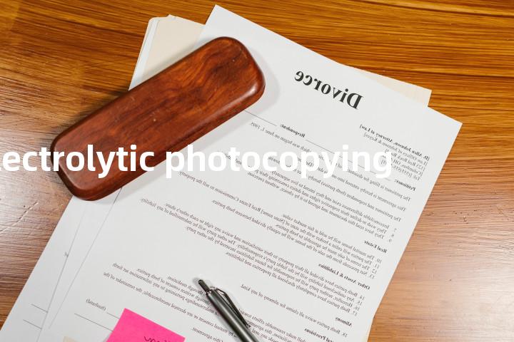 electrolytic photocopying单词图解，单词释义场景配图