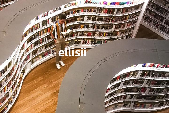 ellisii单词图解，单词释义场景配图
