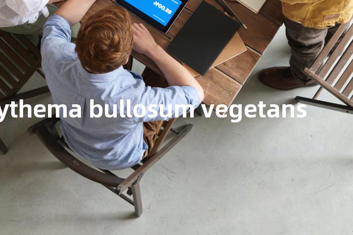 erythema bullosum vegetans单词图解，单词释义场景配图