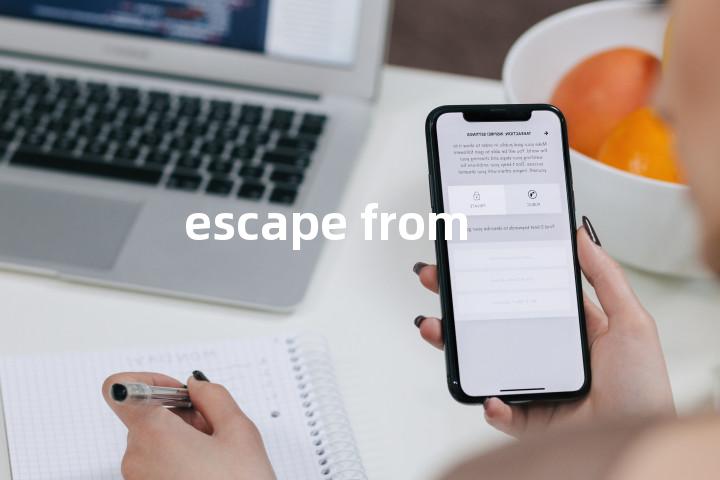 escape from单词图解，单词释义场景配图