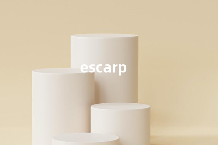 escarp