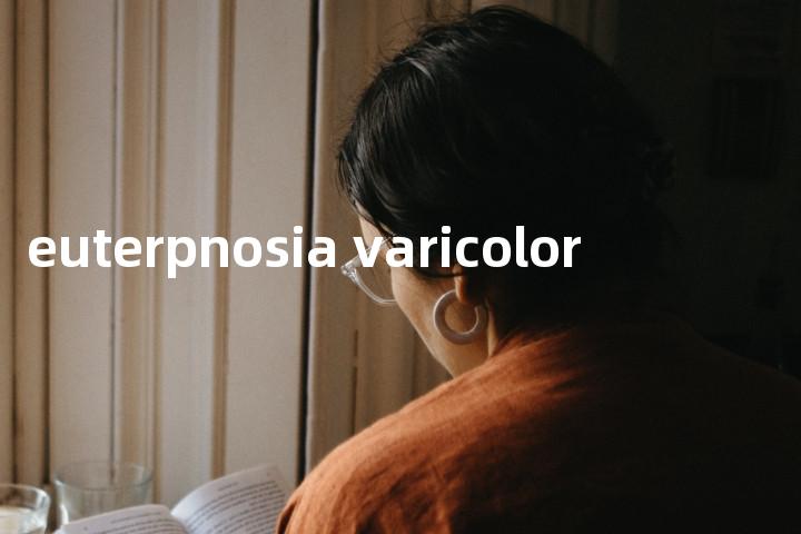 euterpnosia varicolor单词图解，单词释义场景配图