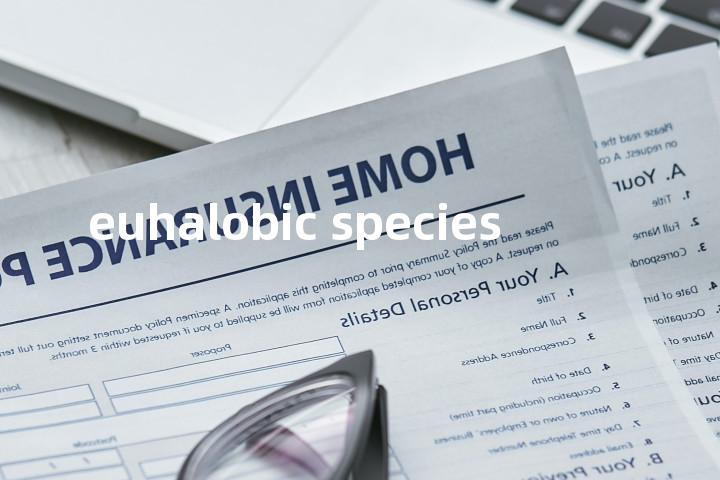 euhalobic species单词图解，单词释义场景配图