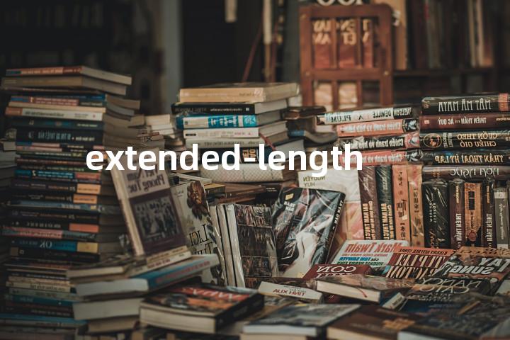 extended-length单词图解，单词释义场景配图